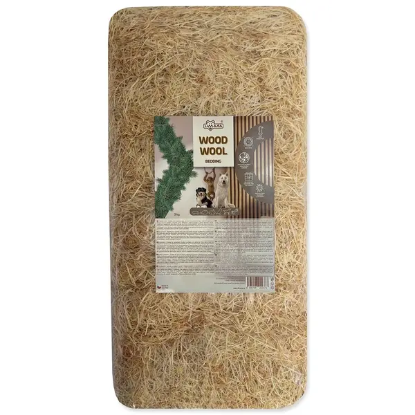 Vlna drevitá 3kg