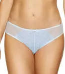Okouzlující kalhotky Aura/F GORTEKS - světle modré/květinový vzor