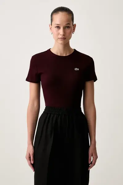 Lacoste tričko dámské bavlněné