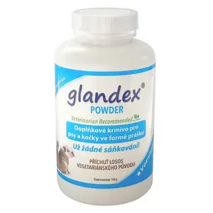 GLANDEX Powder pre psy a mačky 156 g