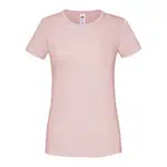 Icon Women's Powder T-shirt in combed cotton Fruit of the Loom