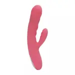Svakom Avery Strawberry Pink – přirážecí rabbit vibrátor