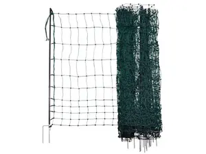 Vodivá sieť pre hydinu KERBL 292274, 106 cm x 15 m / 2 hroty