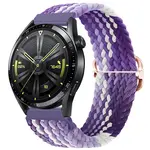 BStrap Elastic Nylon remienok na Huawei Watch 3 / 3 Pro, grape