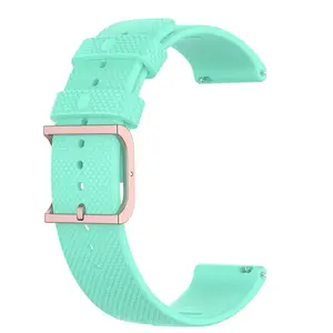 BStrap Silicone Rain remienok na Garmin Vivoactive 3, teal