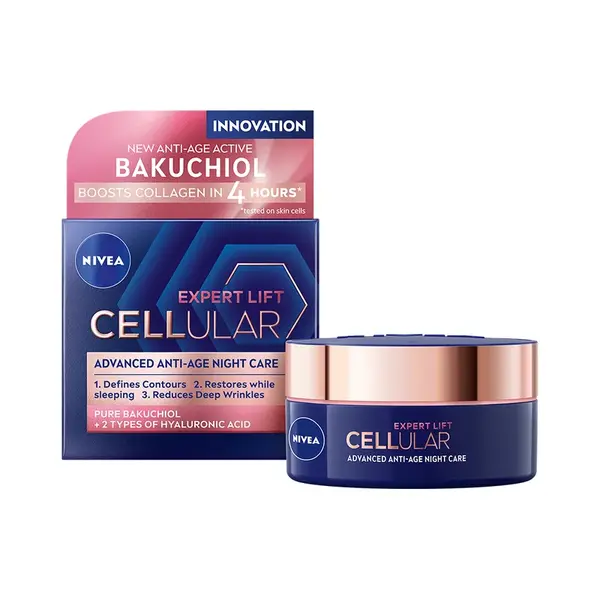 NIVEA Remodelačný nočný krém Cellular Expert Lift, 50 ml