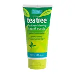 BEAUTY FORMULAS tea tree Pleťový scrub na čierne bodky