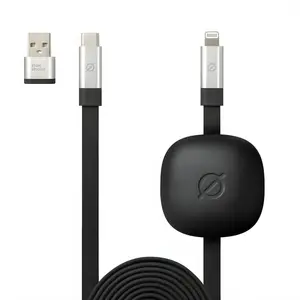Rýchlonabíjací Kábel USB-C - 1.8m - Čierna