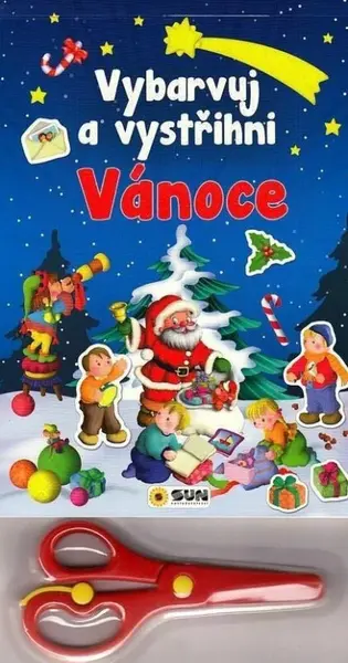 Vybarvuj a Vystřihni - Vánoce (poškozená)