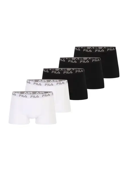 FILA Boxerky  sivá / čierna / biela