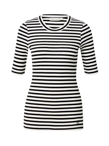 InWear Tričko 'DagnaI'  čierna / biela