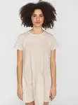 Béžové volné šaty Noisy May Emilia - Dámské