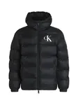 Calvin Klein Jeans Prechodná bunda  čierna / biela