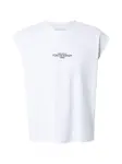 JACK & JONES Tričko 'JCOBREEZE'  čierna / biela