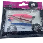 LK Baits Predátor kompletní set Tioga v dipu 9 cm, 3ks