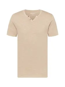 JACK & JONES Tričko 'JJESplit'  béžová
