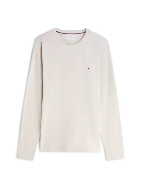 TOMMY HILFIGER Tričko  béžová melírovaná
