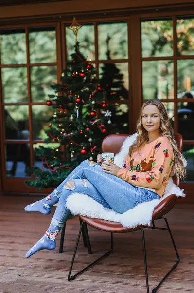 Dámský svetr Cat Dog Frogies Christmas