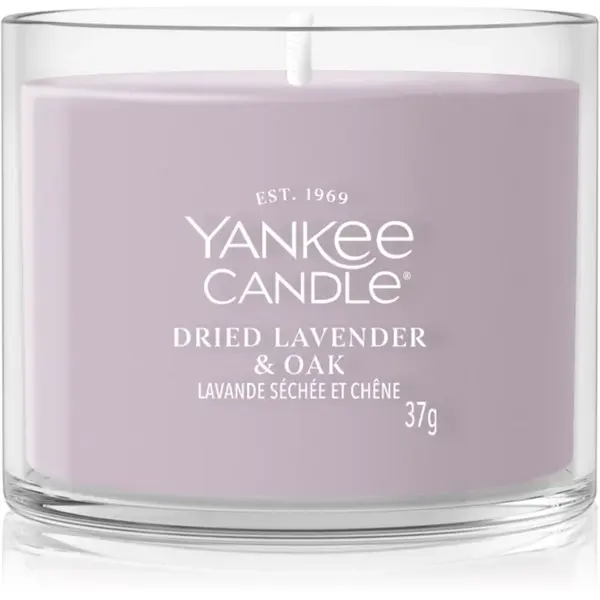 Yankee Candle Dried Lavender & Oak votivní svíčka 37 g