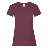 Valueweight Fruit of the Loom Burgundy T-shirt