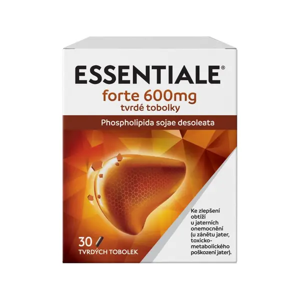 ESSENTIALE forte 600mg 30 tvrdých tobolek