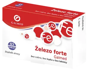 GALMED Železo forte 45 tablet