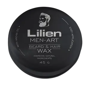 LILIEN Men Art beard&hair wax Black 45 g