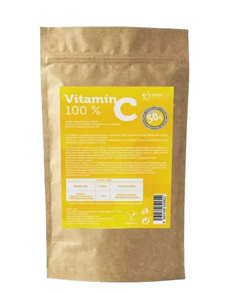 NUTRICIUS Vitamín C 100% sypký 50 g