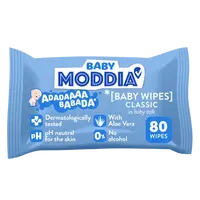 MODDIA BABY Dětské vlhčené ubrousky Classic 80 ks
