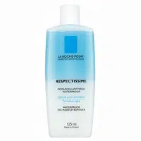 La Roche-Posay Respectissime Waterproof Eye Makeup Remover dvoufázový odličovač k odstranění odolného a voděodolného make-upu 125 ml