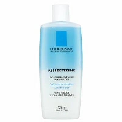 La Roche-Posay Respectissime Waterproof Eye Makeup Remover dvoufázový odličovač k odstranění odolného a voděodolného make-upu 125 ml