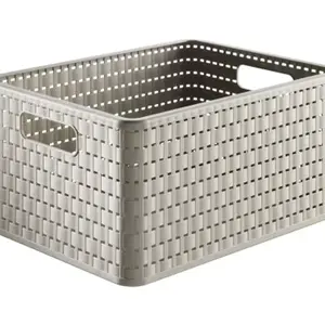 Úložný košík Country 18 l, cappuccino