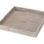 Servírovací podnos 25x25 cm, dřevo