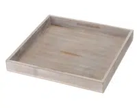 Servírovací podnos 25x25 cm, dřevo