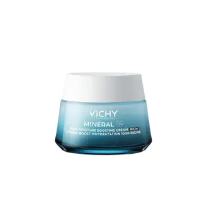 VICHY Minéral 89 100-hodinový krém pro zvýšení hydratace s bohatou texturou 50 ml