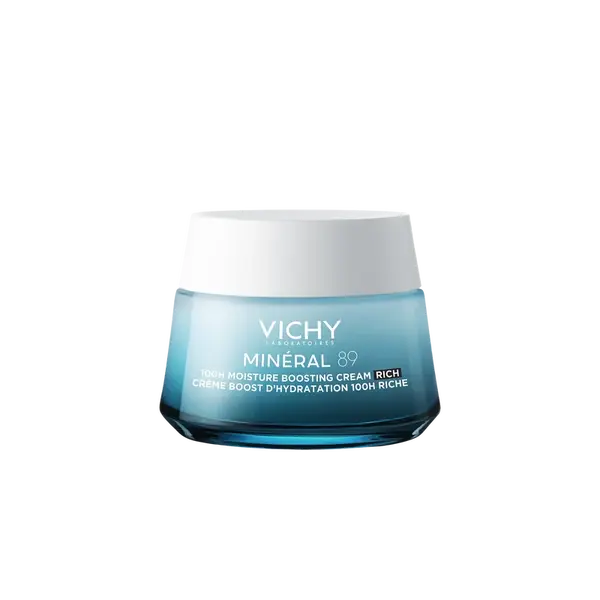 VICHY Minéral 89 100-hodinový krém pro zvýšení hydratace s bohatou texturou 50 ml