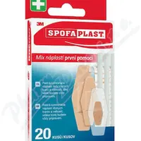 SPOFAPLAST 607 - Náplasti první pomoci mix 20 ks