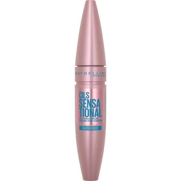 MAYBELLINE NEW YORK Lash Sensational voděodolná prodlužující objemová řasenka pro objem řas 9.4 ml