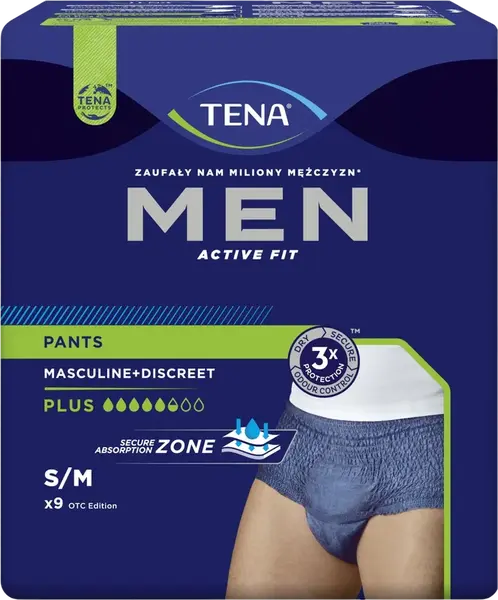 TENA Men Pants Plus M 9 ks