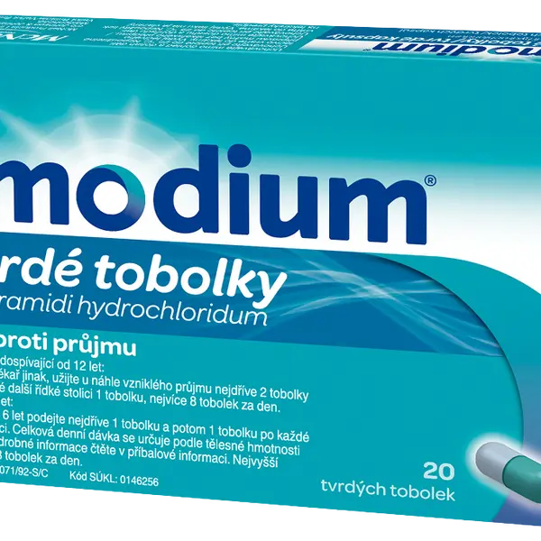 IMODIUM 2 mg 20 tobolek