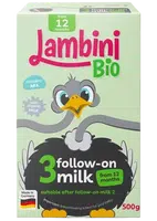 LAMBINI BIO pokračovací mléko 3 500 g