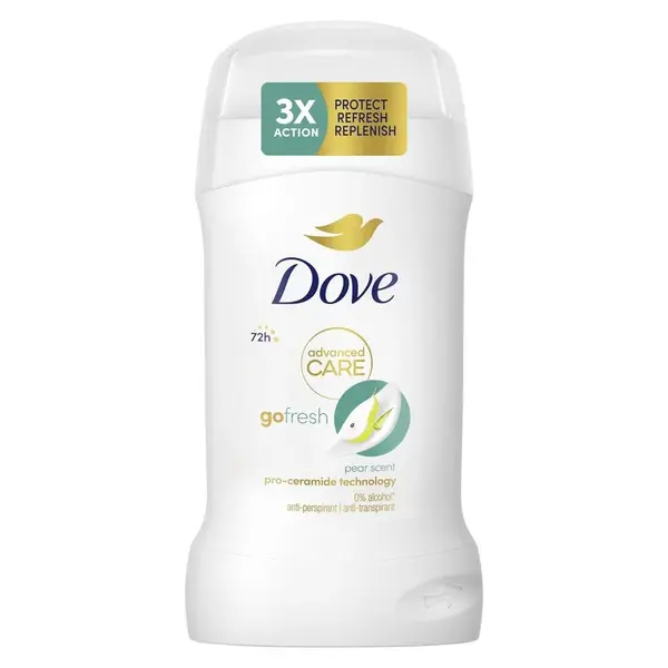 DOVE Advanced Care Pear&Aloe Vera tuhý antiperspirant 50 ml
