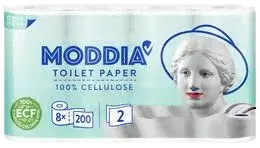 MODDIA Toaletní papír 2vrstvý 8 ks