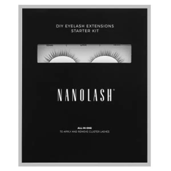 Nanolash DIY Eyelash Extensions Starter Kit sada na domácí prodloužení řas Innocent