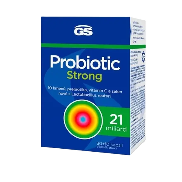 GS Probiotic Strong 40 kapslí