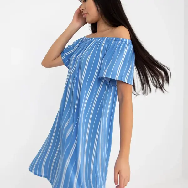 Dress-D73771R30145J-white-blue