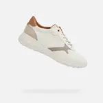 White women's sneakers Geox Alleniee - Women's