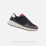 Dark grey men's sneakers Geox Branthon - Men's
