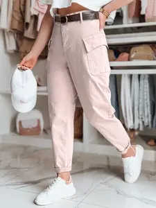 Ružové dámske baggy nohavice GOTRENDI