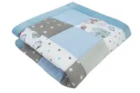 Medi Partners Crawling Blanket 100% Cotton  Multifunctional Thick Soft Play mat